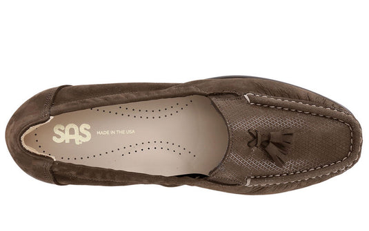 SAS Women's Hope Slip-on Loafer Brown Turf SAS Women's Hope Slip-on Loafer Brown Turf
