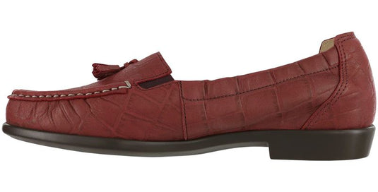 SAS Women's Hope Slip-on Loafer Red Croc SAS Women's Hope Slip-on Loafer Red Croc