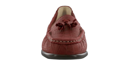 SAS Women's Hope Slip-on Loafer Red Croc SAS Women's Hope Slip-on Loafer Red Croc