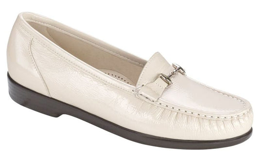 SAS Women's Metro Moccasin Loafer Bone Patent SAS Women's Metro Moccasin Loafer Bone Patent