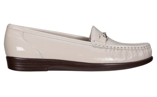 SAS Women's Metro Moccasin Loafer Bone Patent