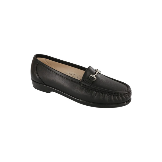 SAS Women's Metro Moccasin Loafer Smooth Black SAS Women's Metro Moccasin Loafer Smooth Black