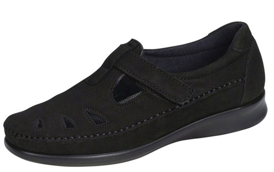 SAS Women's Roamer Comfort Moccasin Charcoal SAS Women's Roamer Comfort Moccasin Charcoal