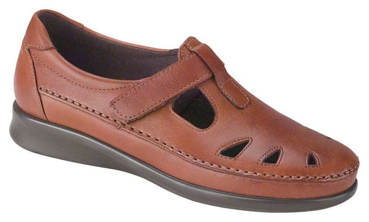 SAS Women's Roamer Comfort Moccasin Chestnut