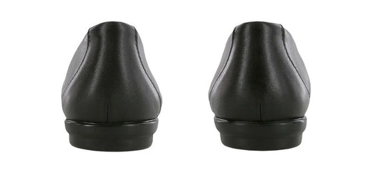 SAS Women's Scenic Ballet Flat Black Leather SAS Women's Scenic Ballet Flat Black Leather