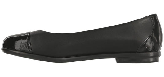 SAS Women's Scenic Ballet Flat Black/Black Patent SAS Women's Scenic Ballet Flat Black/Black Patent