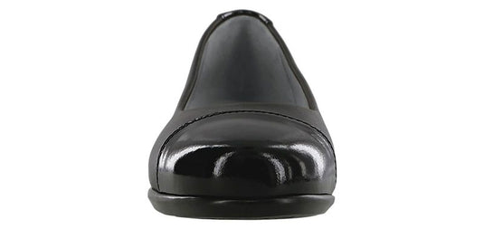 SAS Women's Scenic Ballet Flat Black/Black Patent SAS Women's Scenic Ballet Flat Black/Black Patent