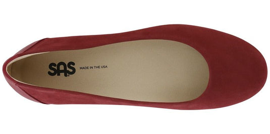 SAS Women's Scenic Ballet Flat Scarlett Red SAS Women's Scenic Ballet Flat Scarlett Red