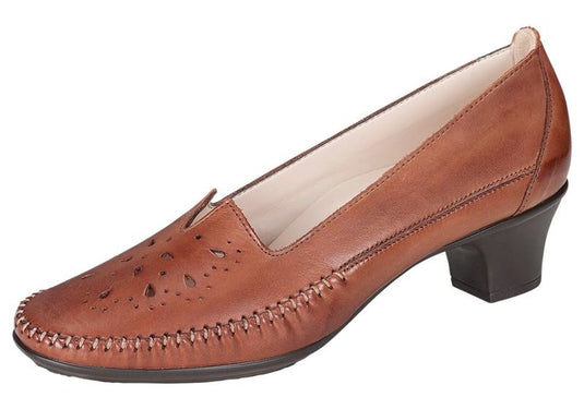 SAS Women's Sonyo V-Cut Pump Alfa Brown SAS Women's Sonyo V-Cut Pump Alfa Brown