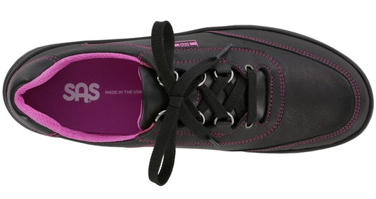 SAS Women's Sporty Active Shoe Black / Pink SAS Women's Sporty Active Shoe Black / Pink