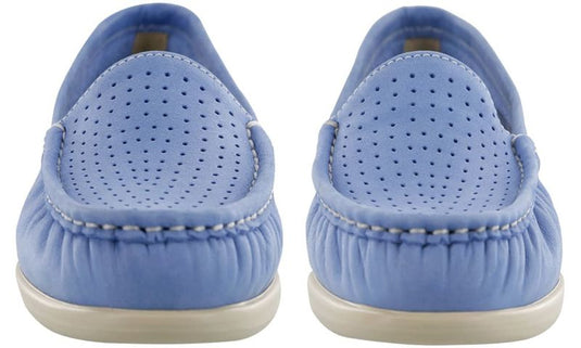 SAS Women's Savvy Flat Moccasin Denim SAS Women's Savvy Flat Moccasin Denim