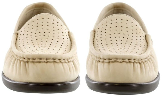 SAS Women's Savvy Flat Moccasin Linen SAS Women's Savvy Flat Moccasin Linen