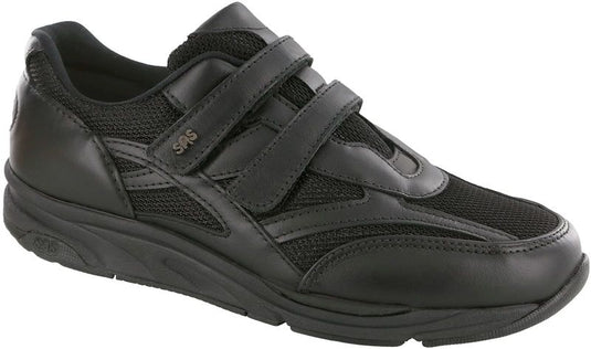 SAS Women's TMV Diabetic Velcro Shoe Black SAS Women's TMV Diabetic Velcro Shoe Black