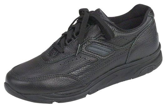 SAS Women's Tour Diabetic Active Shoe Black Leather