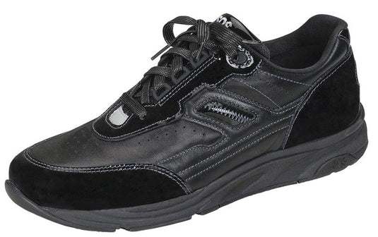 SAS Women's Tour Diabetic Active Shoe Black Patent