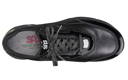 SAS Women's Tour Diabetic Active Shoe Black Patent SAS Women's Tour Diabetic Active Shoe Black Patent