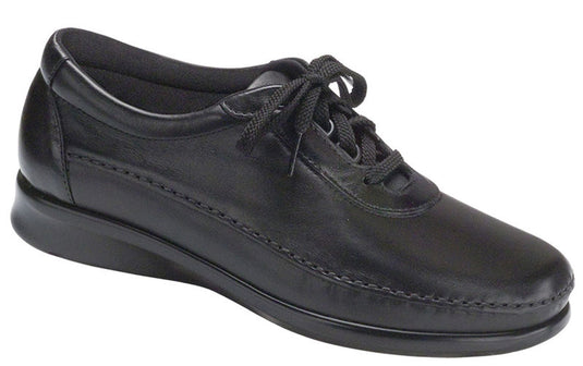 SAS Women's Traveler Diabetic Walking Shoe Black