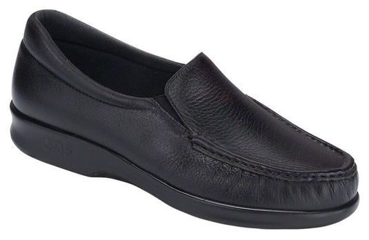 SAS Women's Twin Slip-on with Elastic Side Panels Black