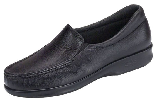 SAS Women's Twin Slip-on with Elastic Side Panels Black SAS Women's Twin Slip-on with Elastic Side Panels Black