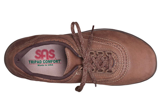 SAS Women's Walk Easy Diabetic Walking Shoe Chocolate Nubuck SAS Women's Walk Easy Diabetic Walking Shoe Chocolate Nubuck