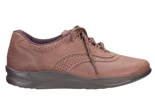 SAS Women's Walk Easy Diabetic Walking Shoe Chocolate Nubuck SAS Women's Walk Easy Diabetic Walking Shoe Chocolate Nubuck
