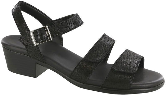 SAS Women's Savanna Classy Three Strap Sandals Web Black SAS Women's Savanna Classy Three Strap Sandals Web Black