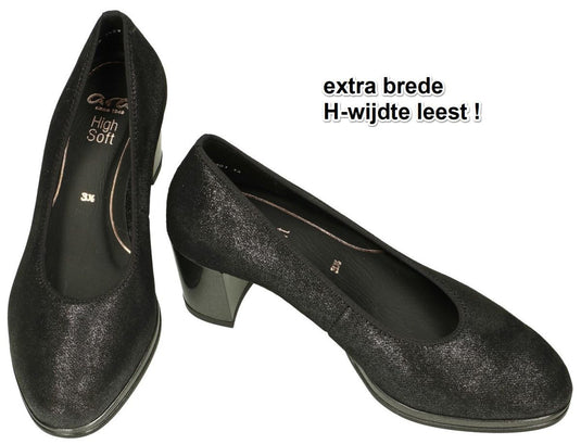 Ara Women's Charlotte Pump 50mm Metallic Black