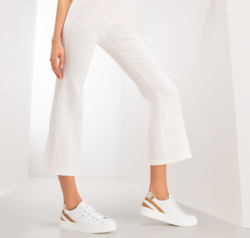 NeroGiardini Women's Leather Sneaker Bianco NeroGiardini Women's Leather Sneaker Bianco