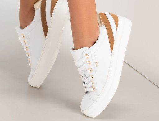 NeroGiardini Women's Leather Sneaker Bianco