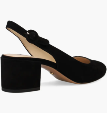 Pelle Moda Women's Ulla Low Heel Black Suede Pelle Moda Women's Ulla Low Heel Black Suede