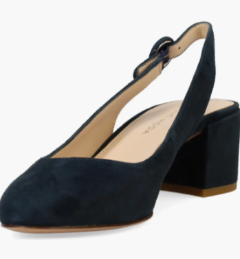 Pelle Moda Women's Ulla Low Heel Midnight Blue Suede Pelle Moda Women's Ulla Low Heel Midnight Blue Suede