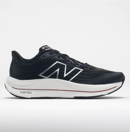New Balance Men's FuelCell Walker Elite Black Red New Balance Men's FuelCell Walker Elite Black Red