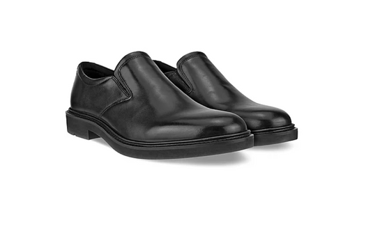 Ecco Men's Metropole London Slip On Dress Shoe Black Ecco Men's Metropole London Slip On Dress Shoe Black