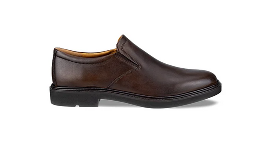 Ecco Men's Metropole London Slip On Dress Shoe Brown Ecco Men's Metropole London Slip On Dress Shoe Brown