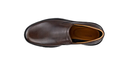 Ecco Men's Metropole London Slip On Dress Shoe Brown Ecco Men's Metropole London Slip On Dress Shoe Brown
