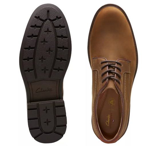 Clarks Men's Un Shire Low Beeswax Clarks Men's Un Shire Low Beeswax