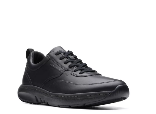 Clarks Men's Pro Lace Black Leather