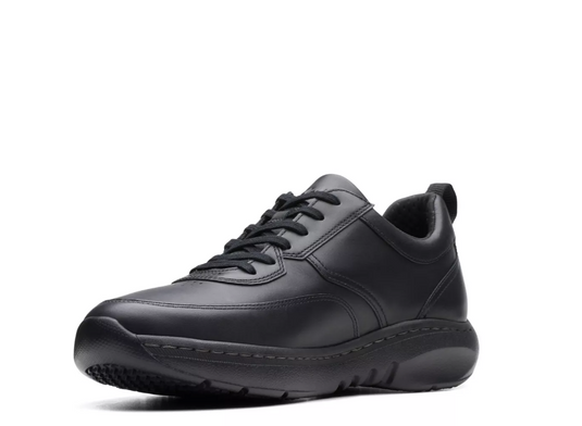 Clarks Men's Pro Lace Black Leather Clarks Men's Pro Lace Black Leather