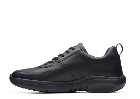 Clarks Men's Pro Lace Black Leather Clarks Men's Pro Lace Black Leather