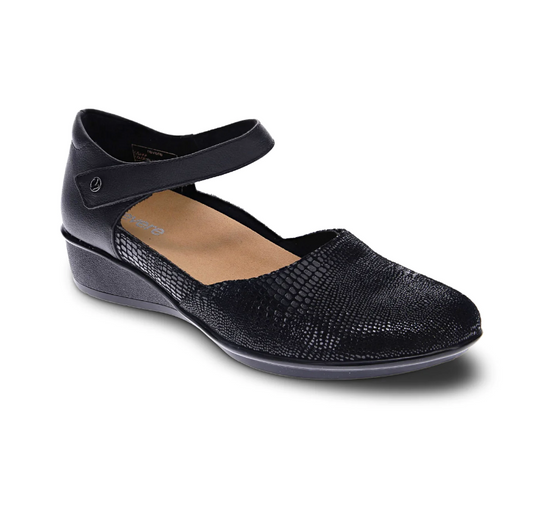 Revere Women's Osaka Shoes Black Lizard Revere Women's Osaka Shoes Black Lizard