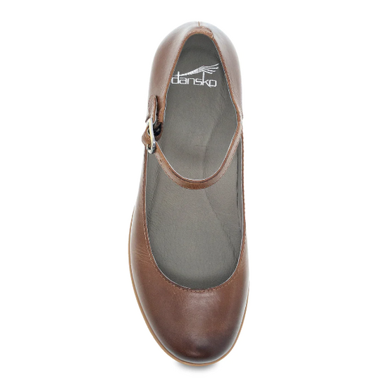 Dansko Women's Deena Tan Waterproof Tumbled Dansko Women's Deena Tan Waterproof Tumbled