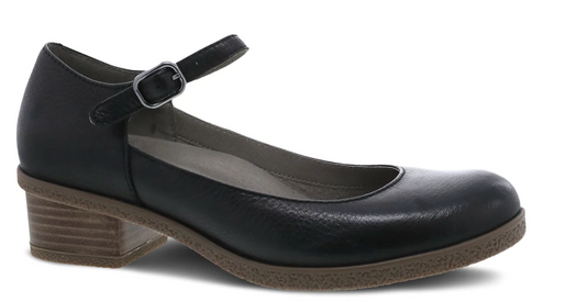 Dansko Women's Deena Black Waterproof Tumbled Dansko Women's Deena Black Waterproof Tumbled