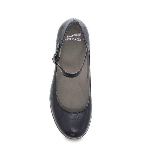 Dansko Women's Deena Black Waterproof Tumbled Dansko Women's Deena Black Waterproof Tumbled