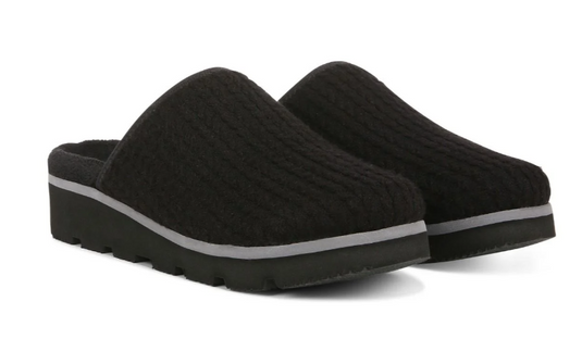 Vionic Women's Sakura Mule Slipper Black Vionic Women's Sakura Mule Slipper Black