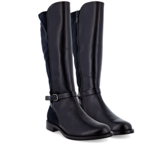 Ecco Women's Sartorelle 25 Tall Boot Black Leather Ecco Women's Sartorelle 25 Tall Boot Black Leather