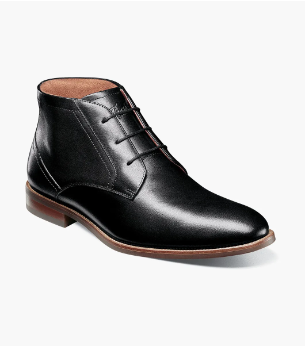 Florsheim Men's Rucci Plain Toe Chukka Boot Black Florsheim Men's Rucci Plain Toe Chukka Boot Black