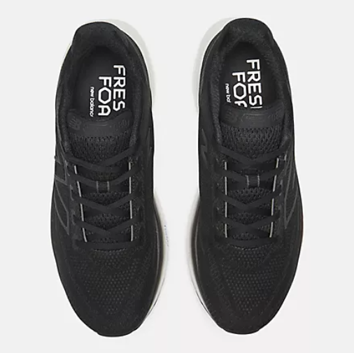 New Balance Men's Fresh Foam X 1080v13 Black with White New Balance Men's Fresh Foam X 1080v13 Black with White