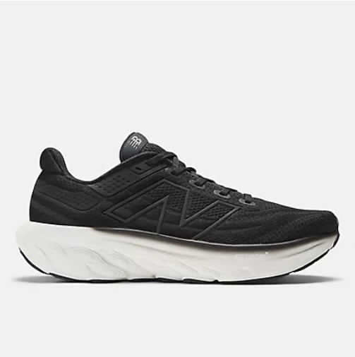New Balance Men's Fresh Foam X 1080v13 Black with White New Balance Men's Fresh Foam X 1080v13 Black with White