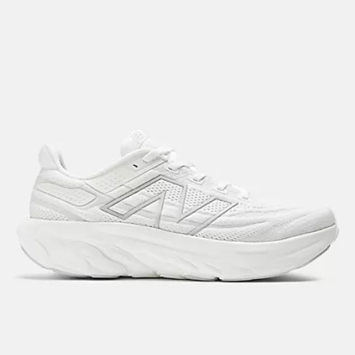 New Balance Men's Fresh Foam X 1080v13 White with Light Silver Metallic New Balance Men's Fresh Foam X 1080v13 White with Light Silver Metallic