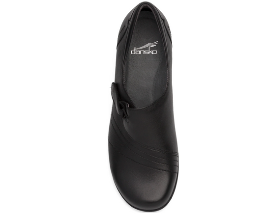 Dansko Women's Franny Black Milled Nappa Dansko Women's Franny Black Milled Nappa
